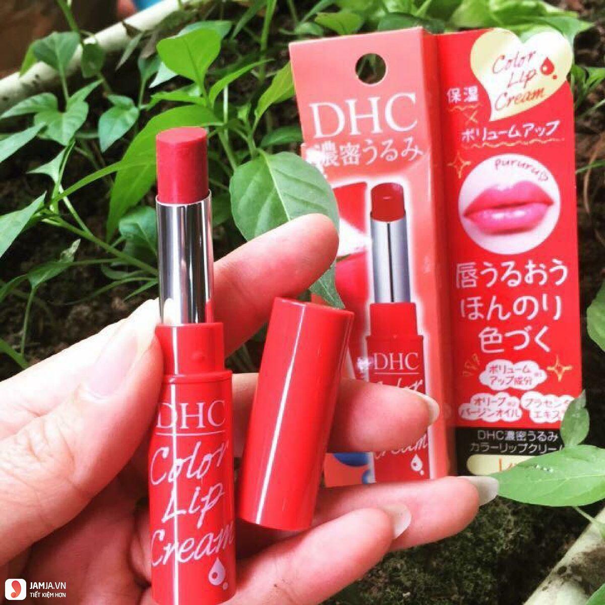 Son DHC Color Lip Cream Red 2