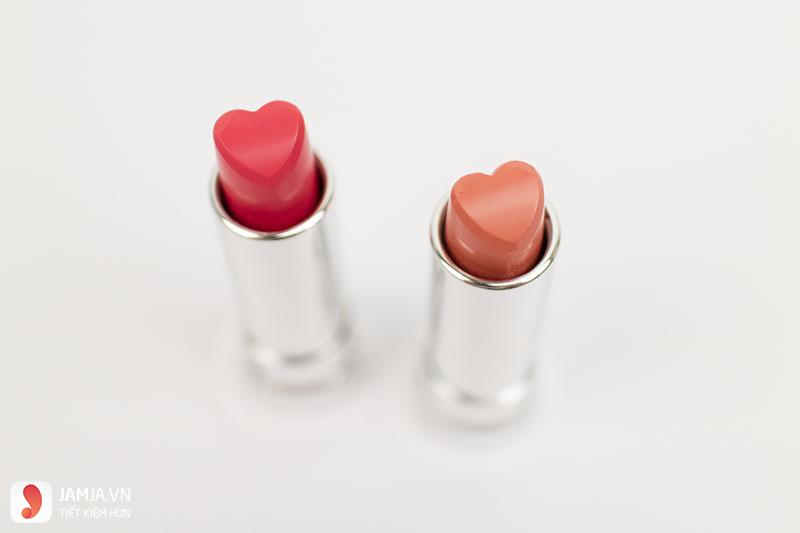 thiết kế Son Holika Holika Heartful Cream Lipstick