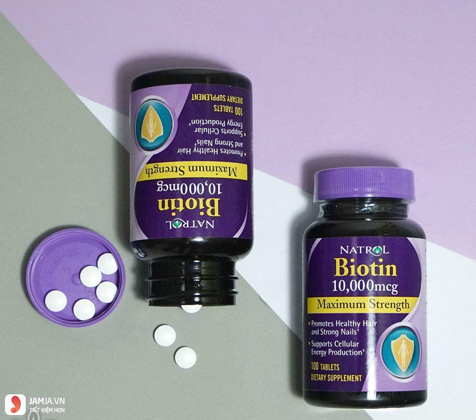 Thuốc mọc tóc Biotin 10000 mcg giá bao nhiêu