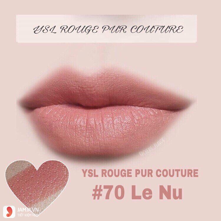 YSL Rouge Pur Couture Kiss & Love Edition màu 70