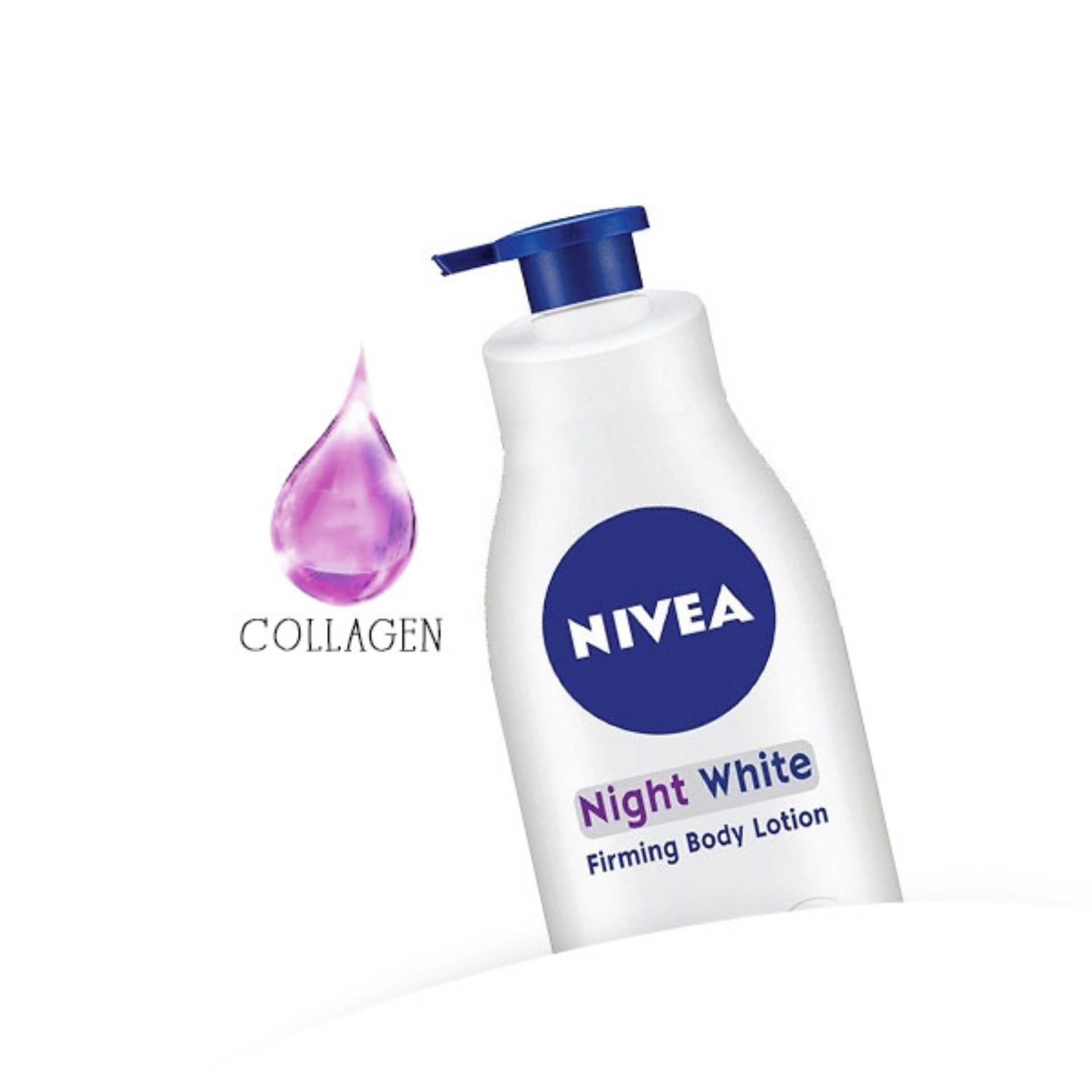 Nivea Night White Firming Body Lotion review