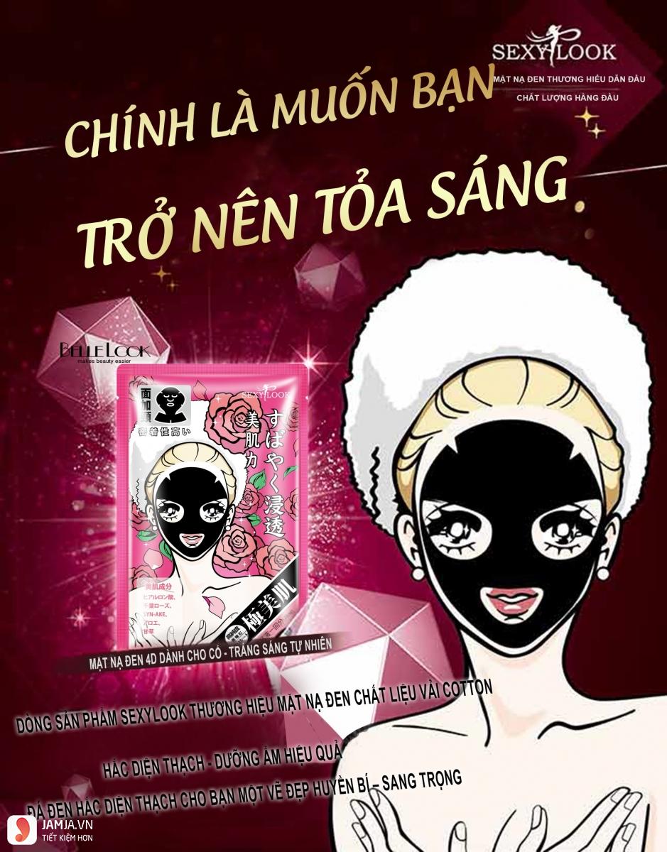Mặt nạ Sexy Look review 5