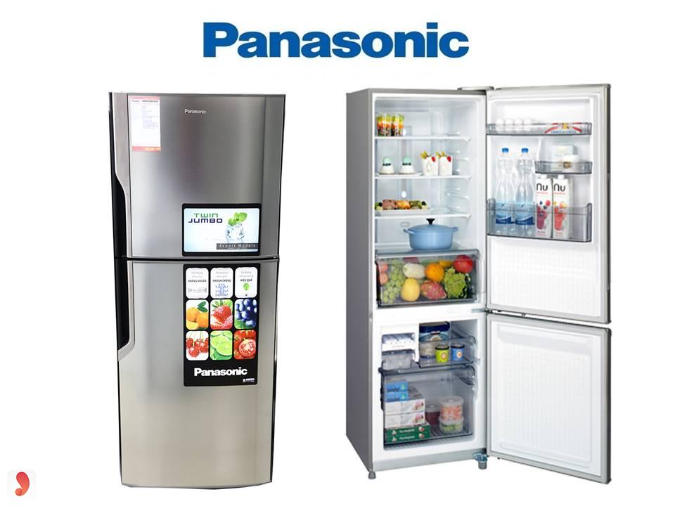 Tủ lạnh Panasonic ngăn đá trên và ngăn đá dưới