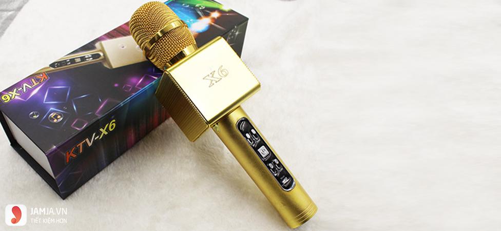 Micro karaoke bluetooth x6