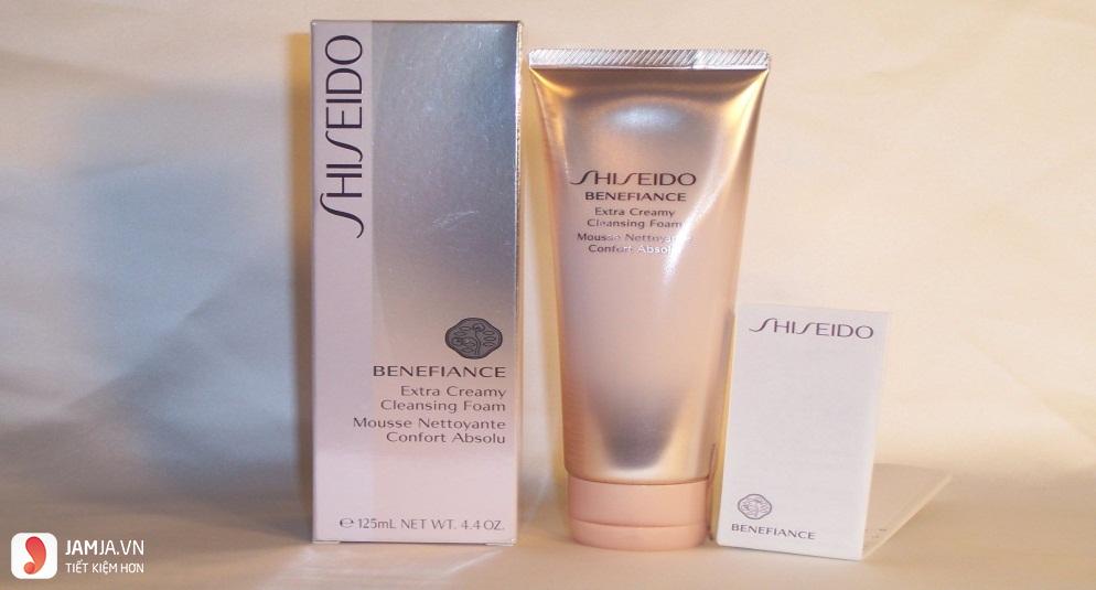  Sữa rửa mặt Shiseido Benefiance Extra Creamy Cleansing Foam