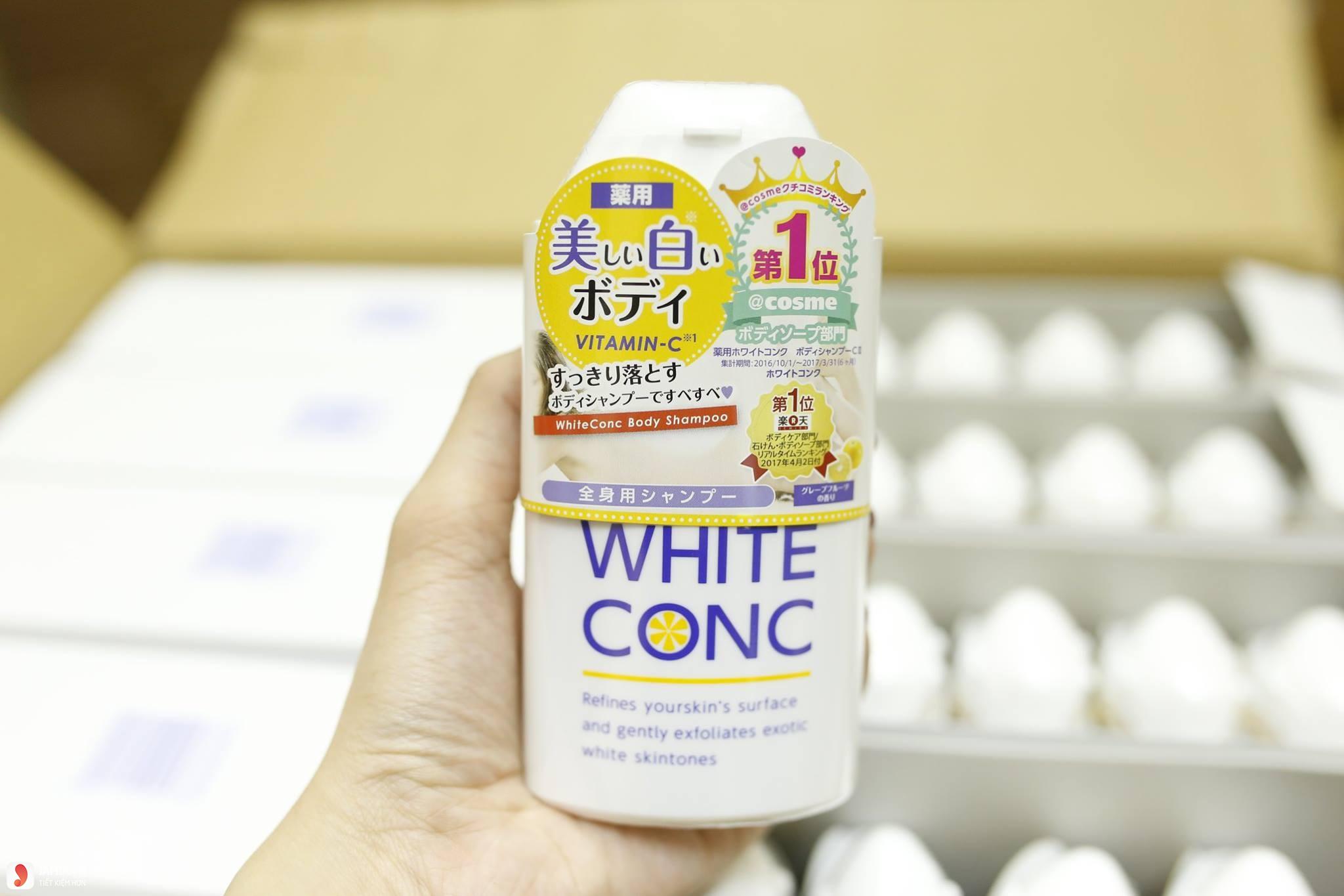 sữa tắm White Conc