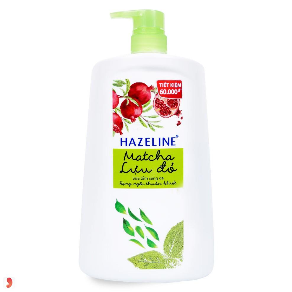 Sữa tắm Hazeline Matcha Lựu Đỏ 1