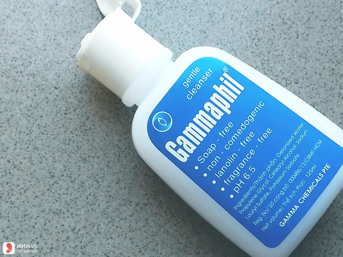 thành phần sữa rửa mặt Gammaphil