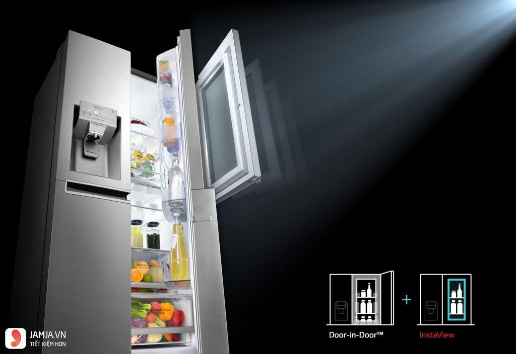 Tủ lạnh Instaview Door In Door LG GR-X247JS