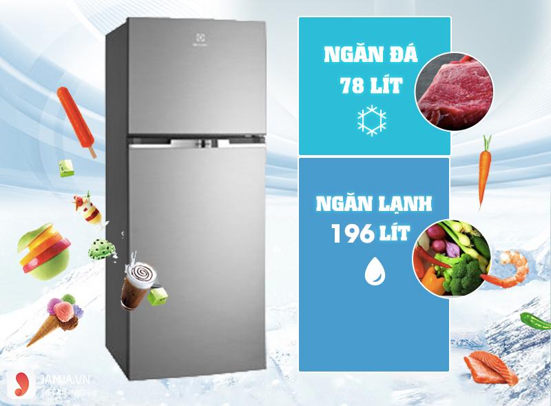 Tủ lạnh Inverter Electrolux 254 lít ETB2600MG