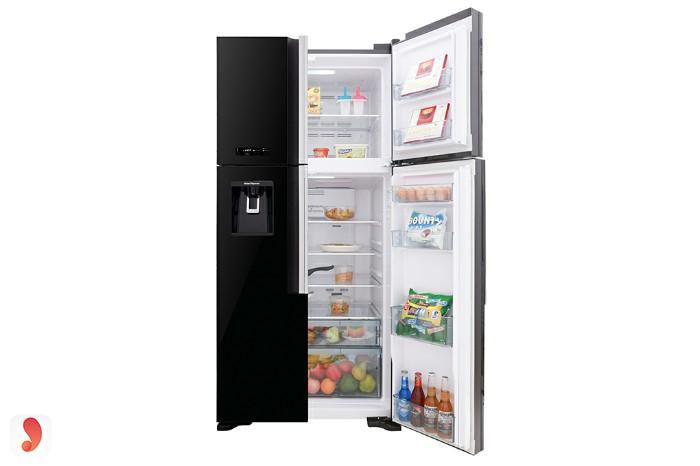 Tủ lạnh side by side Hitachi R-FW690PGV7-GBK