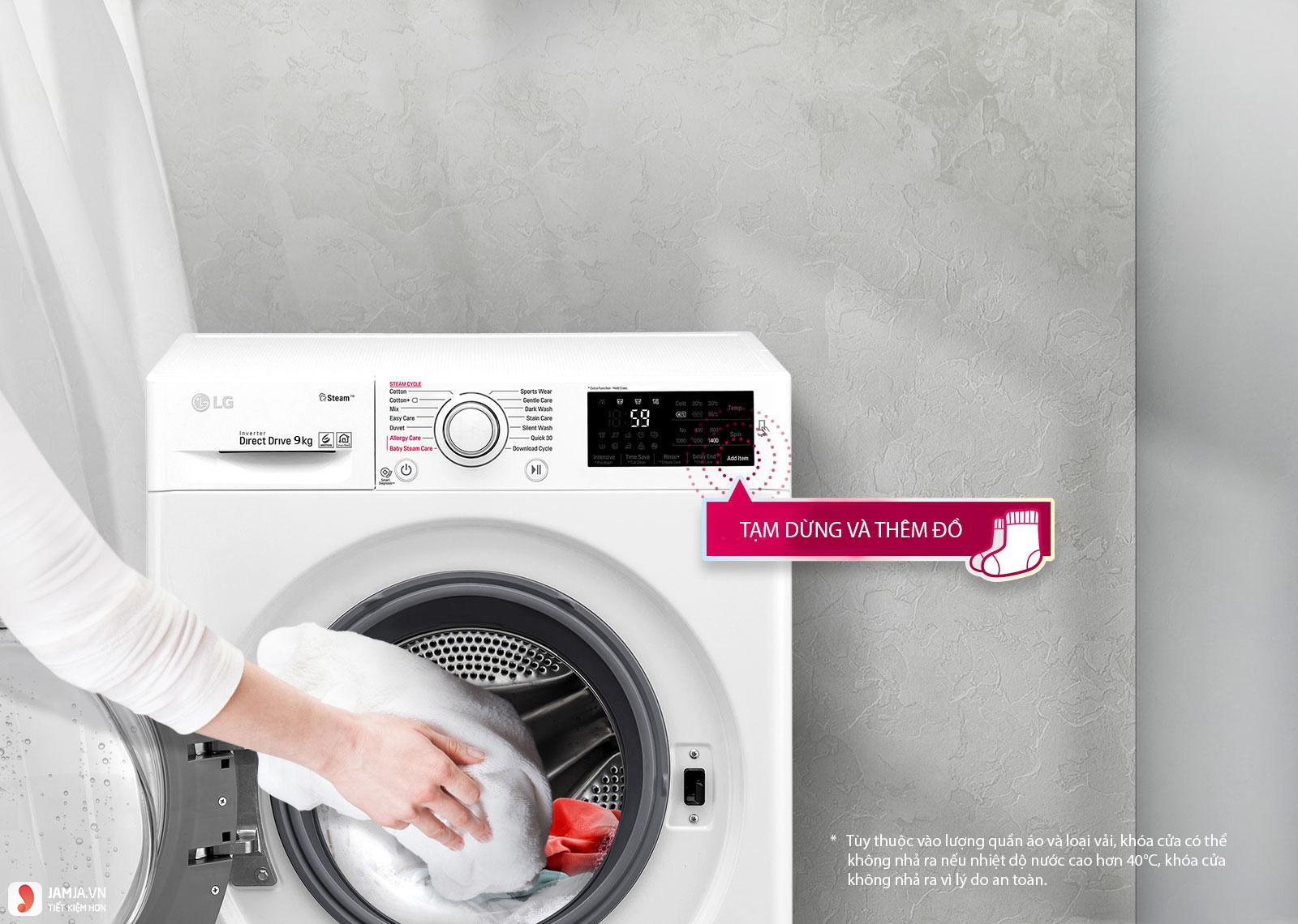ưu điểm của máy giặt LG