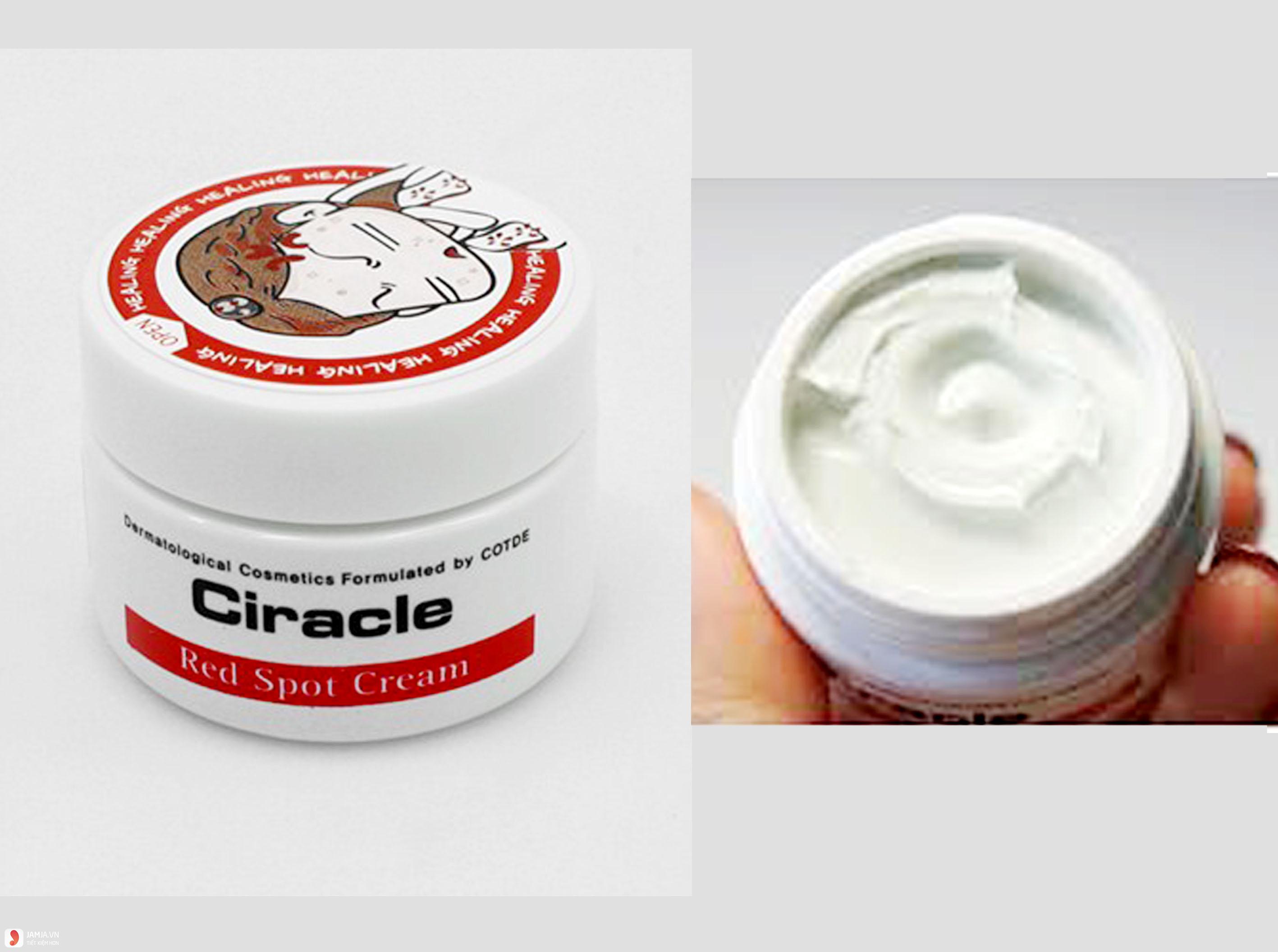 Kem trị mụn Ciracle Red Spot Healing Cream 2