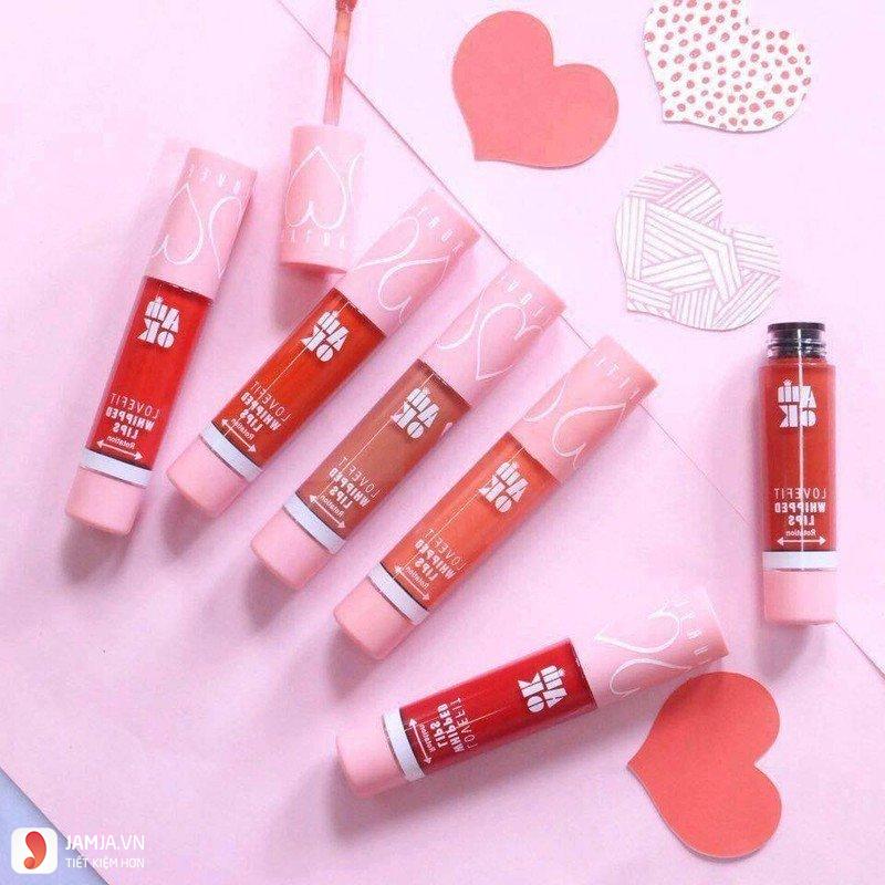 Thiết kế Son Amok Lovefit Whipped Lips
