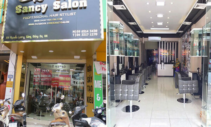 địa chỉ Sancy Hair Salon đống đa hà nội