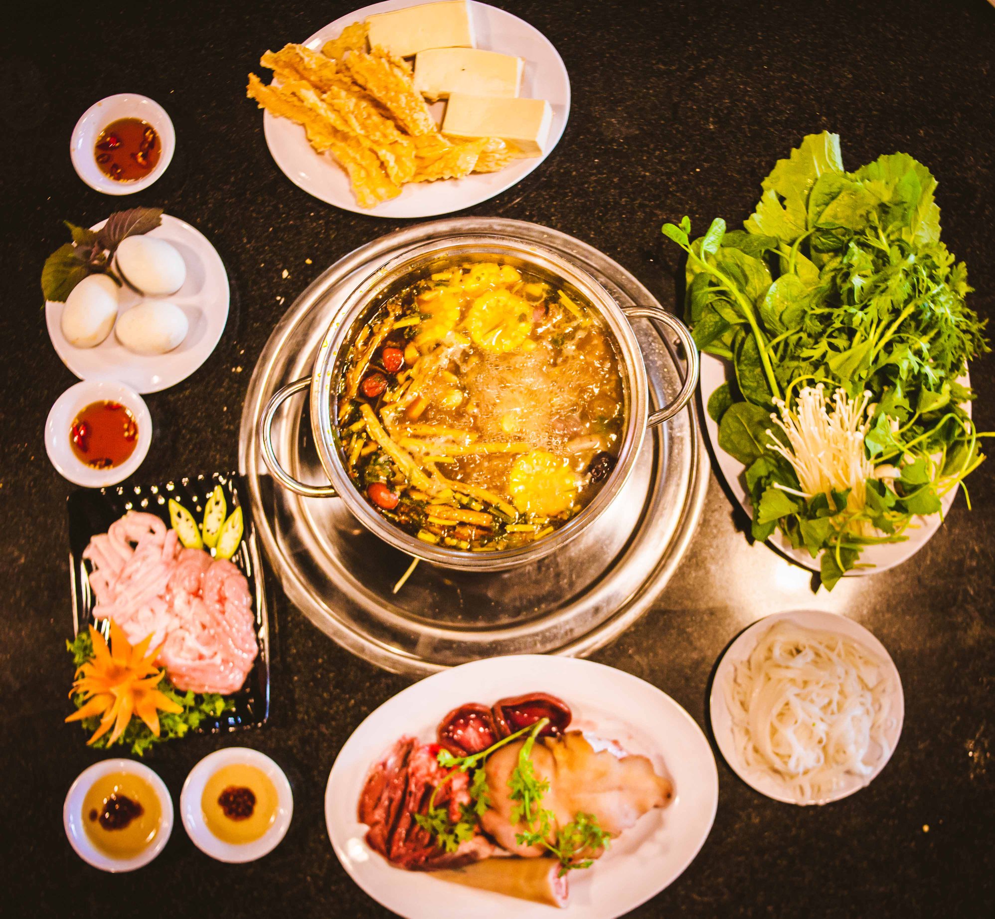 Lẩu Dê Đồng Hương món ăn