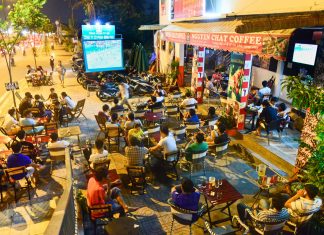 Quán nhậu bình dân ở Sài Gòn