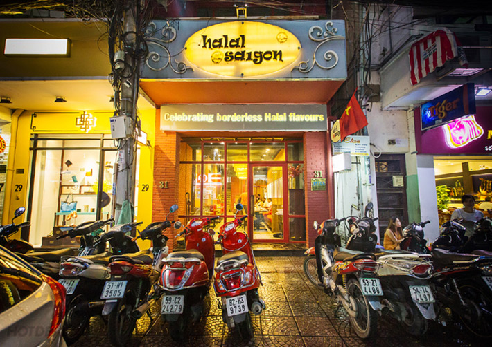 địa chỉ quán Halal Saigon 
