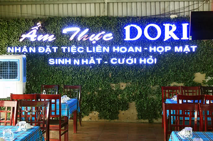không gian Nhà hàng Dori