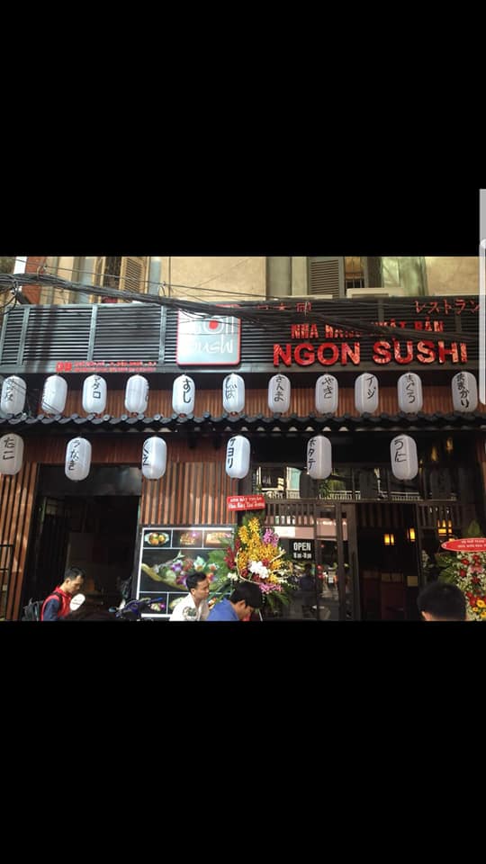 không gian Ngon Sushi Restaurant