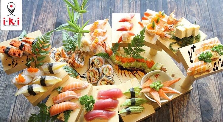 menu IKI Sushi, nhà hàng buffet quận 1