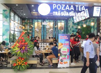 Chi phí nhượng quyền Trà sữa Pozaa Tea